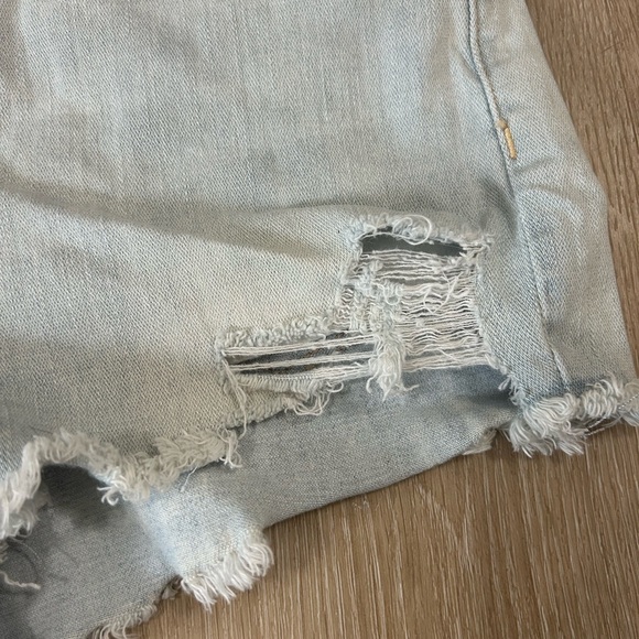 American Eagle High Rise Shortie Jean Shorts - Picture 13 of 13